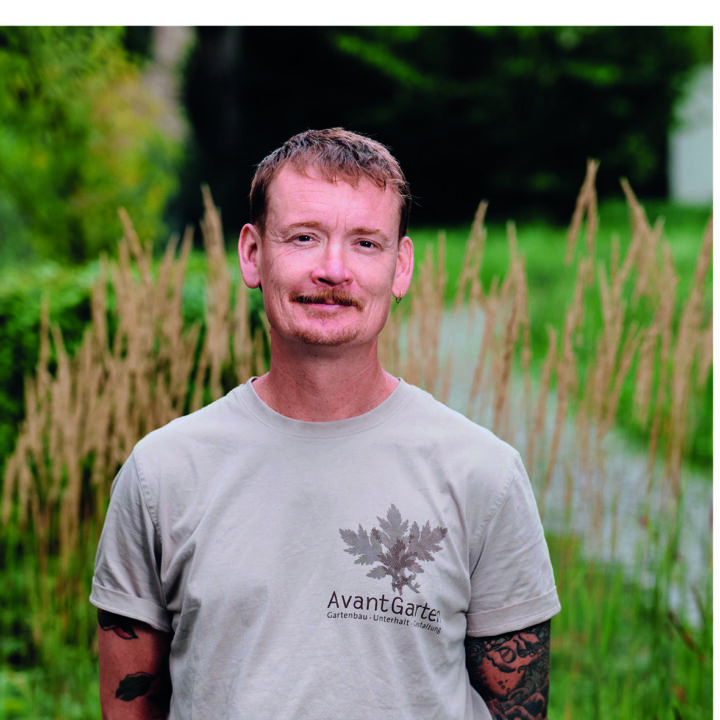 Portrait von Sean Heffernan, Kundengärtner bei AvantGarten